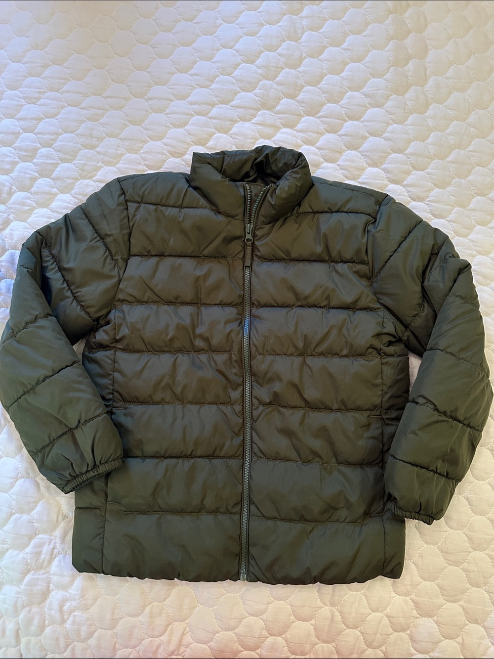Place Olive Green Puffer Jacket